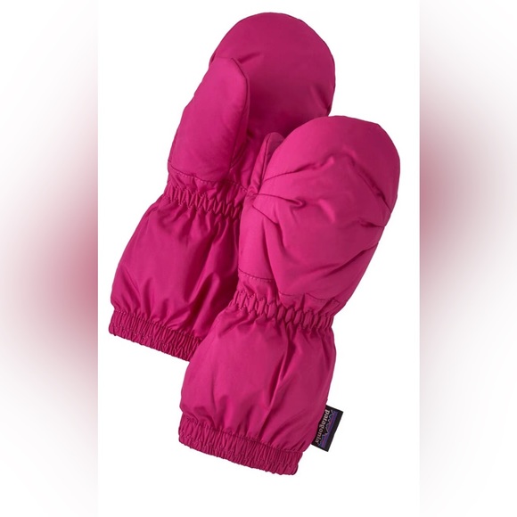 Patagonia Other - NWT Patagonia Baby Puff Mitts- Mythic Pink/ Size 12M